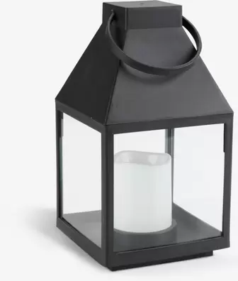 Lanterne MYRRIKSE l14xL14xH25 a/LED