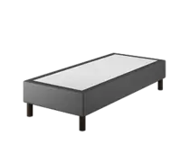 Sommier Tapissier Cronos Noir - 90x200 cm