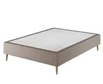 Sommier Tapissier Cronos Taupe - 140x200 cm