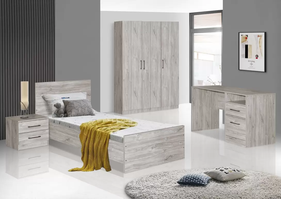 Chambre enfant Elmo avec armoire 3 portes