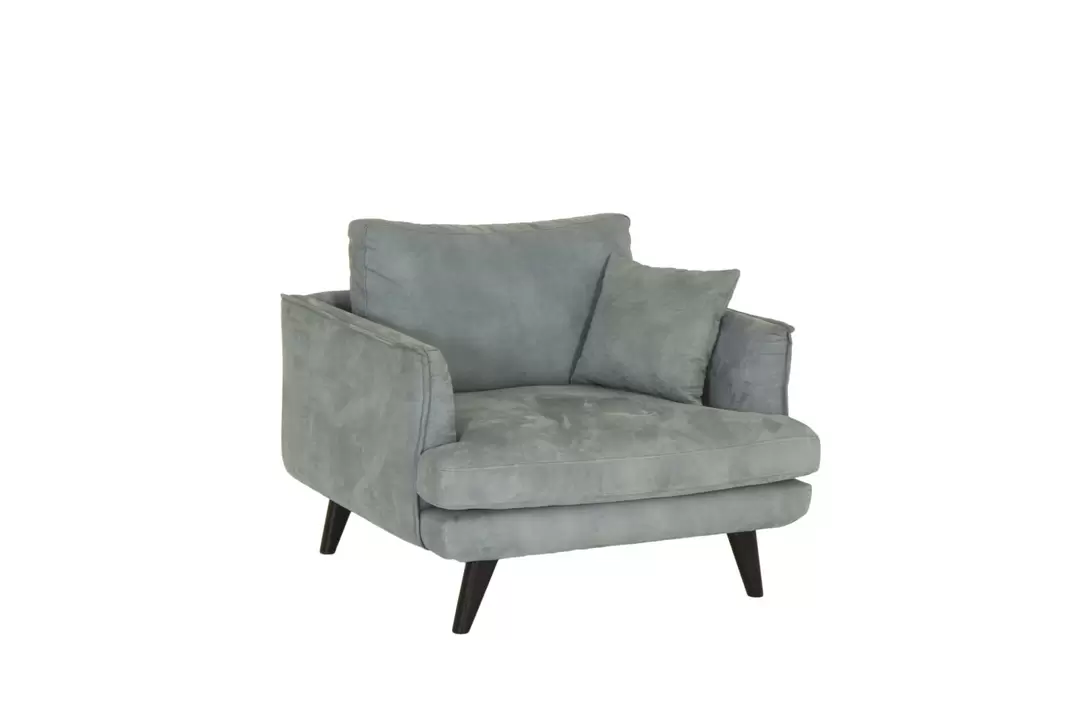 Canapé Chill 1,5 places - tissu - turquoise