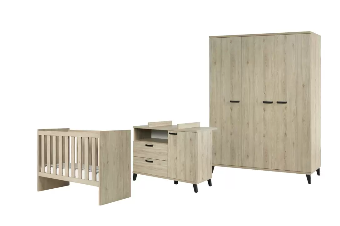 Chambre bébé Evy 2  avec armoire 3 portes