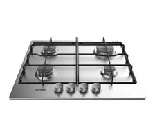 Whirlpool TGML650IX Taque de cuisson au gaz inox