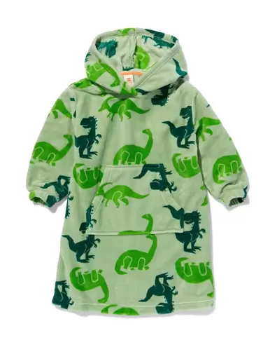 Plaid à manches dino enfant taille unique 98 - 128