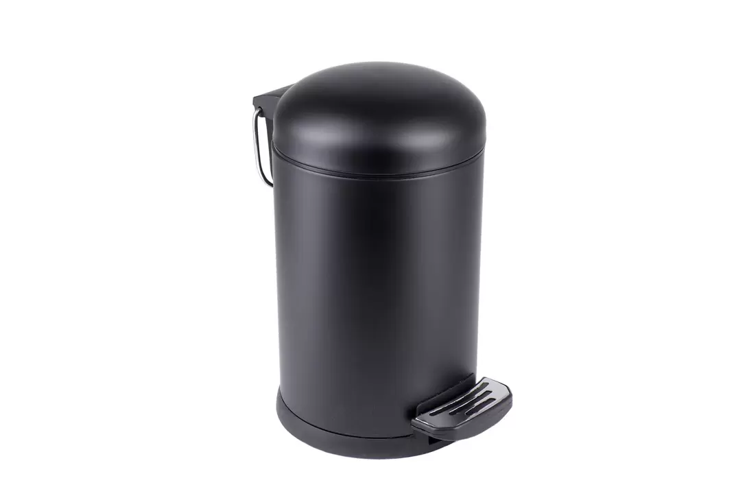 Poubelle à pédale Bolt 3L noir mat