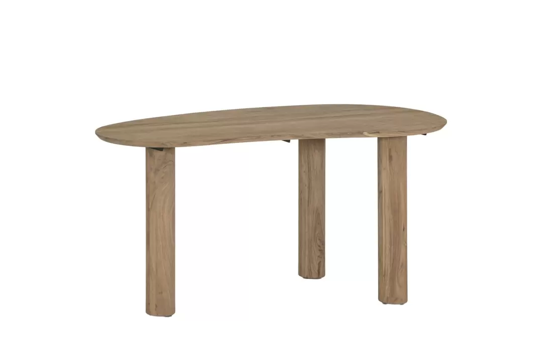 Table Perla 150x80cm - acacia massif - naturel