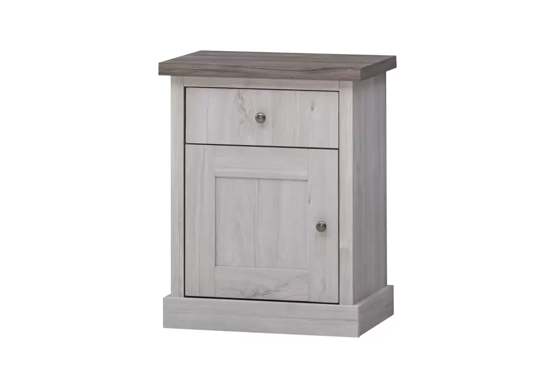 Table de chevet Eline 48x40x62cm gris