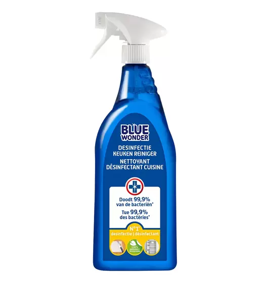Desinfectie reiniger keuken Blue Wonder | 750 ml