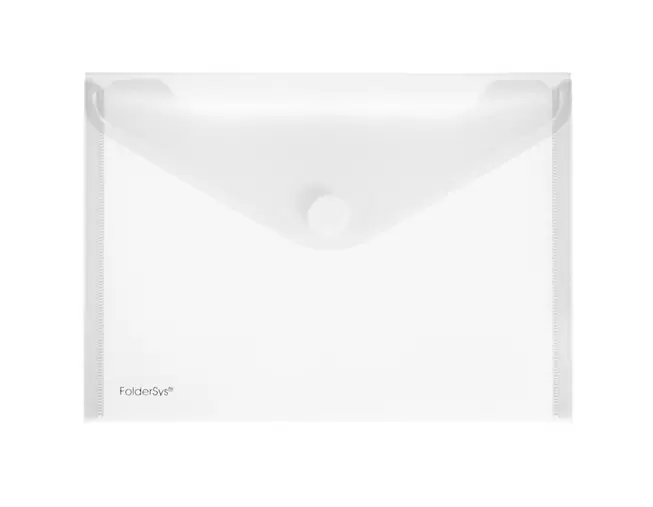 Pochette Avec Fermeture Velcro A5 Transparent