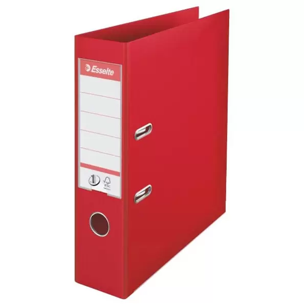 N°1 Power Classeur À Levier A4 75mm PP Rouge