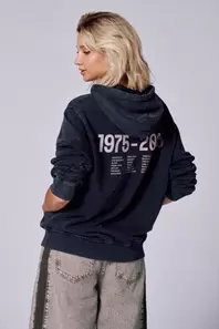 Sweat à capuche - noir