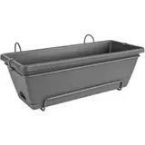 Balkonbak Barcelona all-in-one antraciet