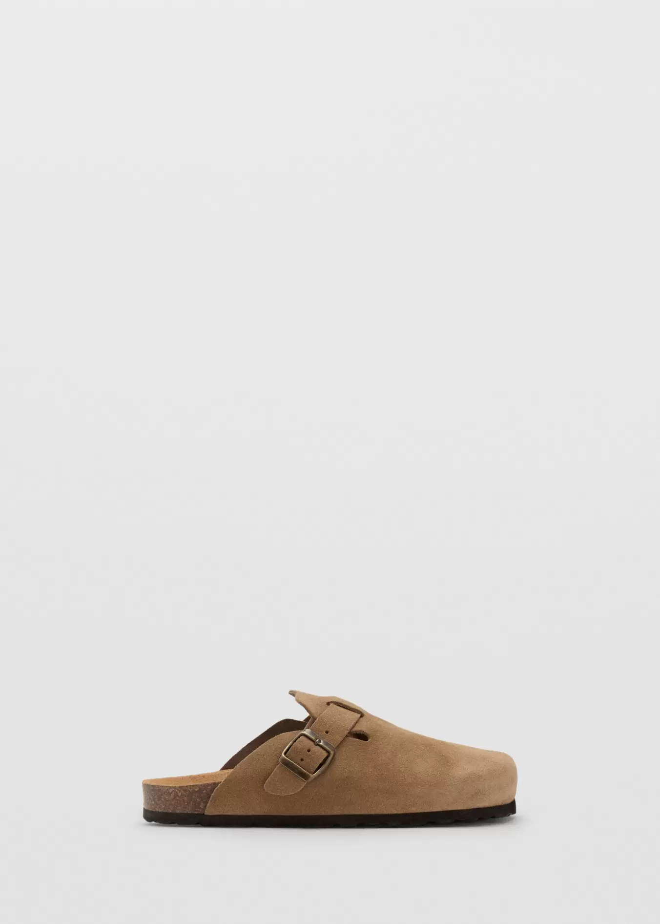 Sabots cuir boucle