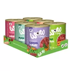 natvoer hond, volwassen, multipack 6x800 g
