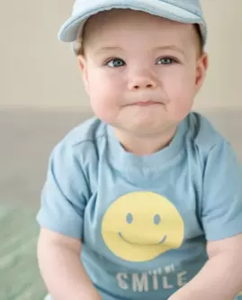 T-shirt à imprimé de soleil rétro