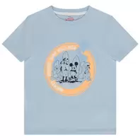 T-shirt manches courtes print fantaisie Mickey Disney pour garçon