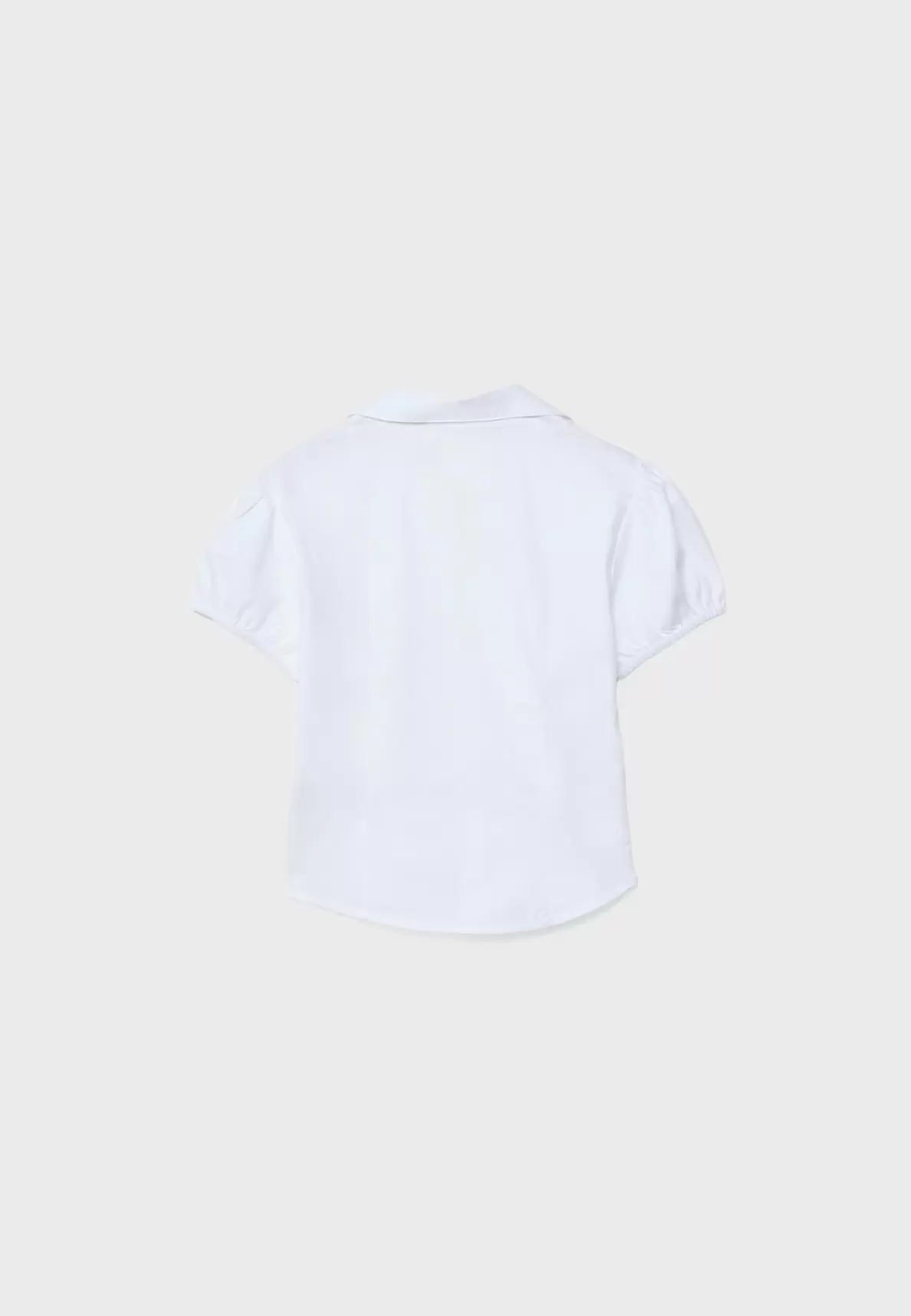 Chemise ajustée manches courtes