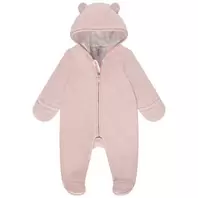 Combi-pilote ourson en sherpa pour bébé fille