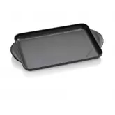 Plancha en fonte Rectangulaire 32 cm Noir