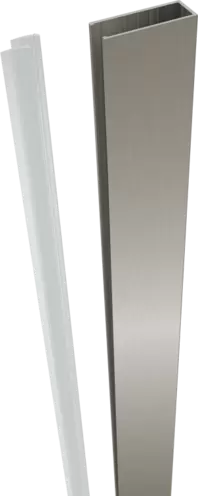 Balmani Modular muurprofiel voor glas op maat