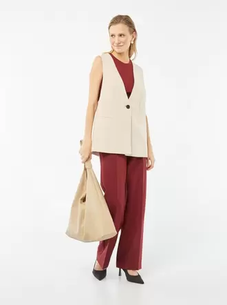 Veste de costume sans manches