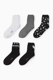 Multipack of 5 - socks with motif - Mickey Mouse