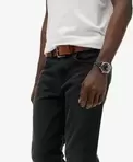 Jean droit slim Vintage en coton bio