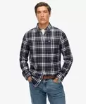 Chemise Lumberjack en Coton à Manches Longues