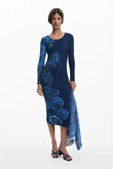 Robe ajustée mandalas