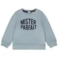 Sweat en molleton avec print placé pour bébé garçon