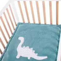 Tapis de parc bi-matière 70 x 95 cm imprimé/Dinosaure