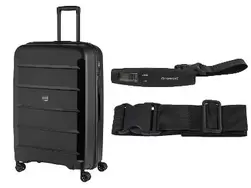 Valise trolley 90 l avec pèse-bagages et sangles TOPMOVE®