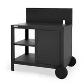 Desserte Chariot pour Plancha Signature Allure Noir Mat