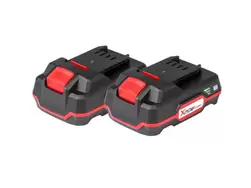 Lot de 2 batteries 20 V, 2 Ah PARKSIDE® PAP20