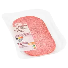 Classic' Salami à l'Ail 14 Tranches 150 g Classic' Salami à l'Ail 14 Tranches 150 g