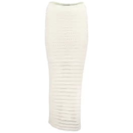 Slim fitted maxi skirt
