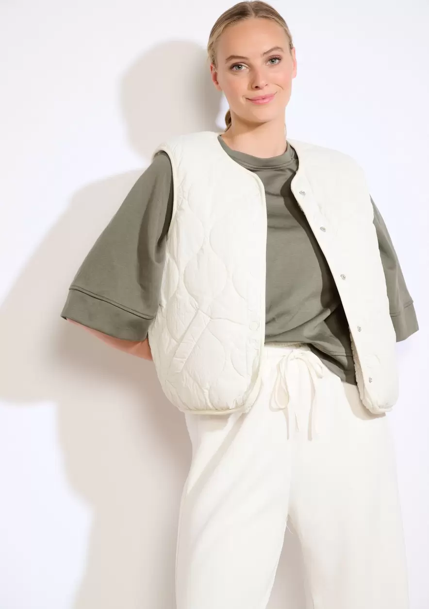 Gilet matelassé réversible sans manches