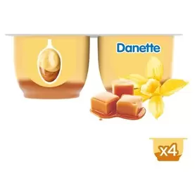Double Saveurs Vanille & Caramel 4 x 125 g Double Saveurs Vanille & Caramel 4 x 125 g