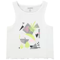 Débardeur en jersey print abstrait pour fille
