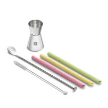 Kit de recettes – Pailles réutilisables et doseur