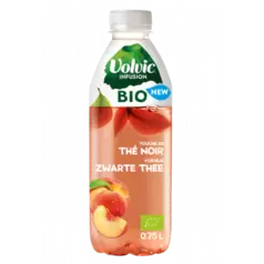 Volvic Infusion Bio Peach Zwarte Thee pet 75cl