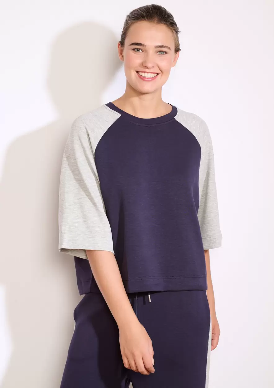 Sweat oversize bicolore