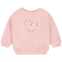 Sweat molleton oversize à motif fantaisie pour bébé fille