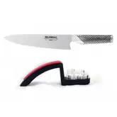 G2220 Set Couteau Chef 20 cm + Aiguiseur Minosharp