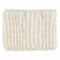 Snood en tricot effet fourrure avec doublure en sherpa