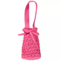 Sac bourse en crochet avec cordon pour fille
