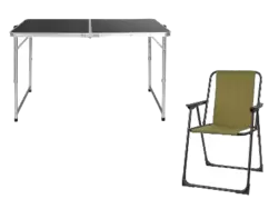 Table et chaise de camping CRIVIT