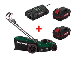Tondeuse sans fil 40 V avec 2 batteries et chargeur double PARKSIDE®
