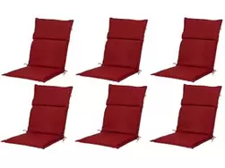 Lot de 6 coussins pour chaise de jardin, 107 x 45 cm LIVARNO home