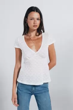 Haut texturé uni